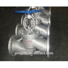 angle globe valve water globe valve manual motorized stainless steel cast steel globe valve PN 16-100 manufacturer